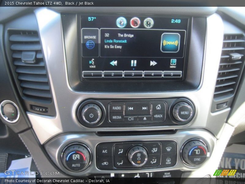 Black / Jet Black 2015 Chevrolet Tahoe LTZ 4WD