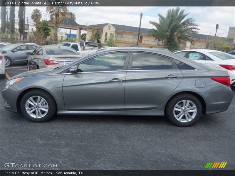 Harbor Gray Metallic / Gray 2014 Hyundai Sonata GLS