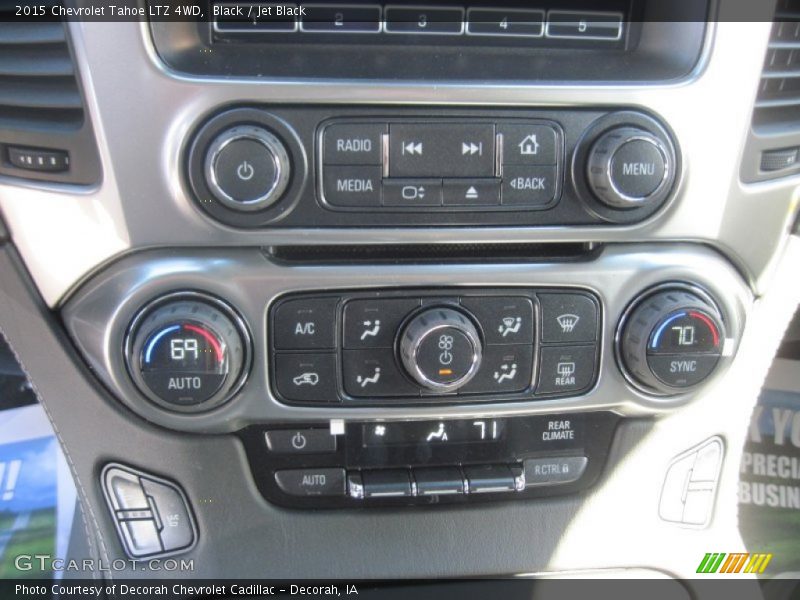 Black / Jet Black 2015 Chevrolet Tahoe LTZ 4WD