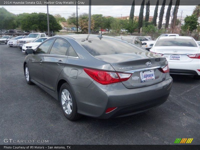 Harbor Gray Metallic / Gray 2014 Hyundai Sonata GLS