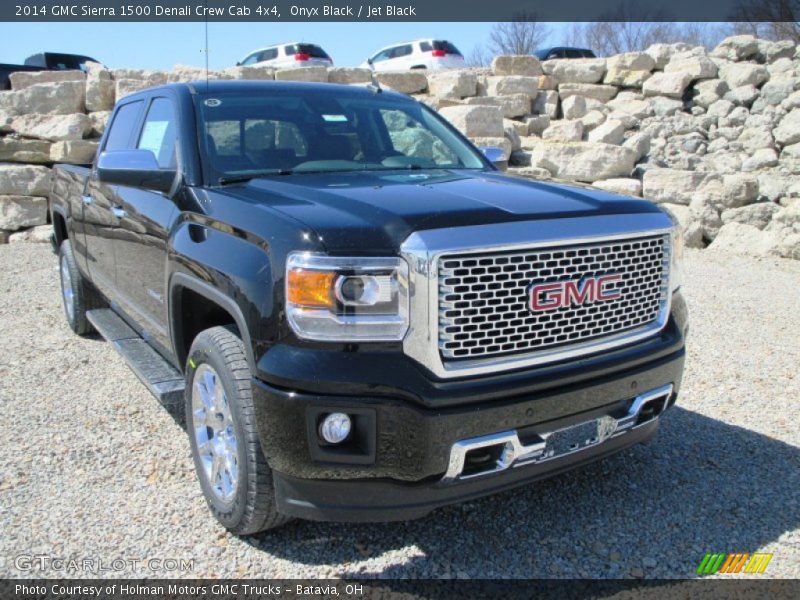 Onyx Black / Jet Black 2014 GMC Sierra 1500 Denali Crew Cab 4x4