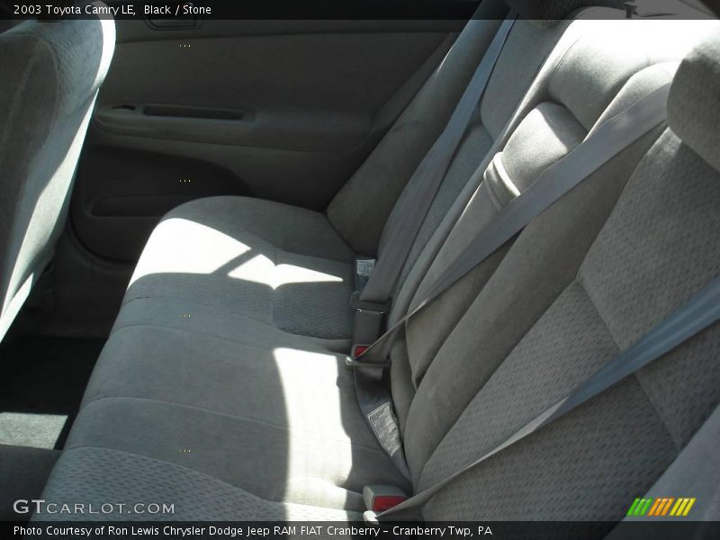 Black / Stone 2003 Toyota Camry LE