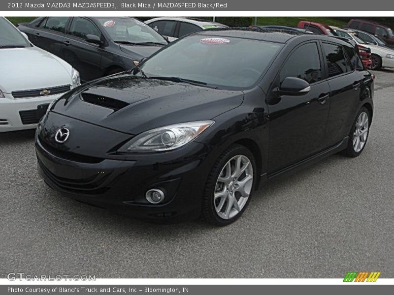 Black Mica / MAZDASPEED Black/Red 2012 Mazda MAZDA3 MAZDASPEED3