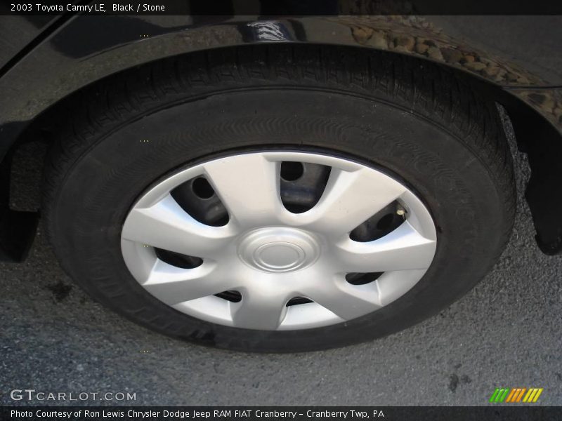 Black / Stone 2003 Toyota Camry LE