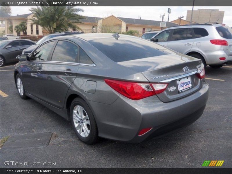 Harbor Gray Metallic / Gray 2014 Hyundai Sonata GLS