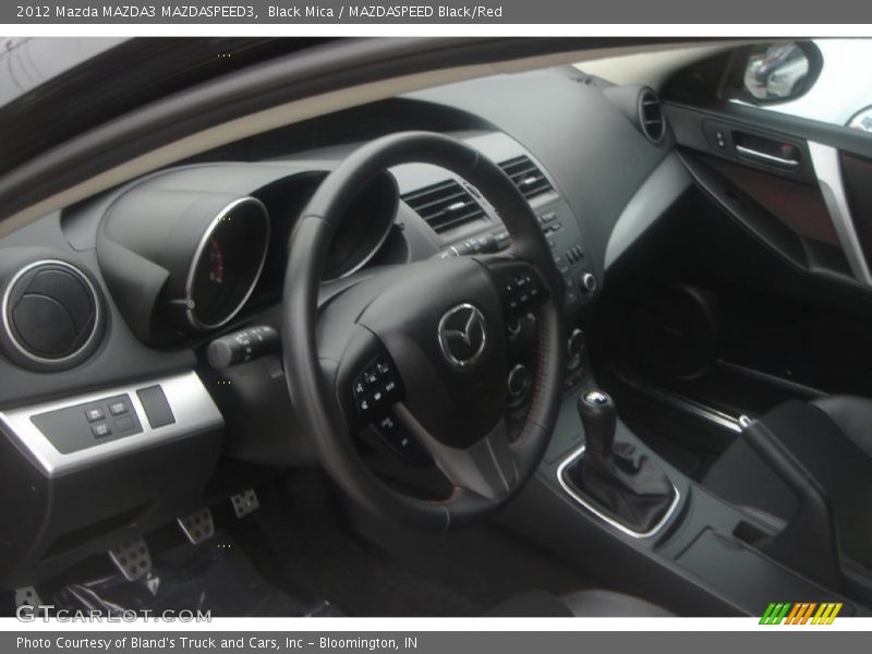 Black Mica / MAZDASPEED Black/Red 2012 Mazda MAZDA3 MAZDASPEED3