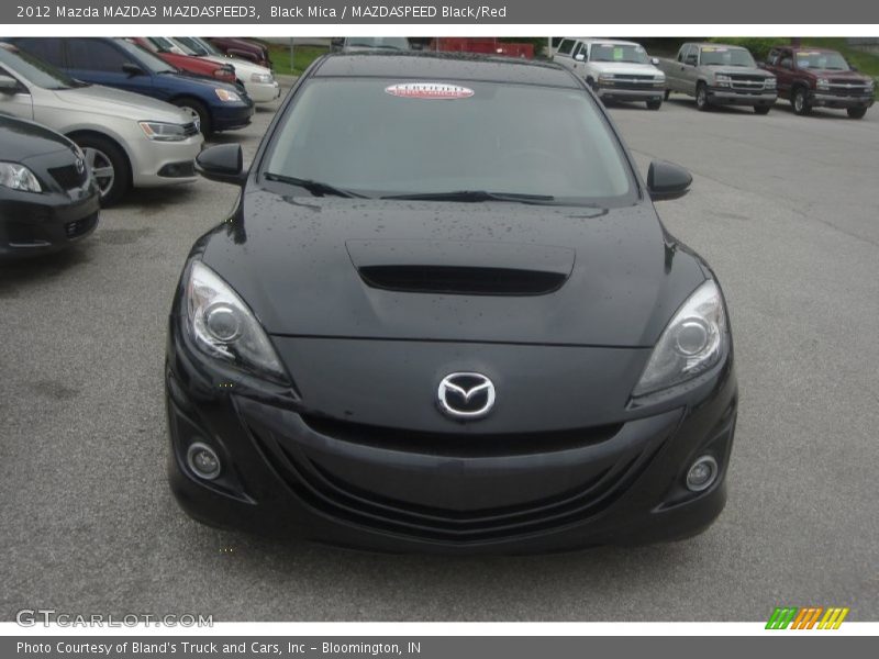 Black Mica / MAZDASPEED Black/Red 2012 Mazda MAZDA3 MAZDASPEED3