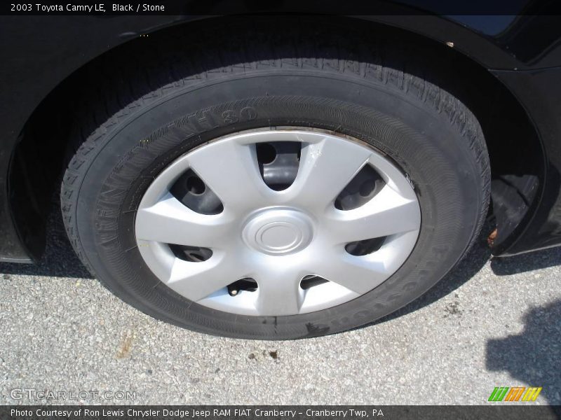 Black / Stone 2003 Toyota Camry LE
