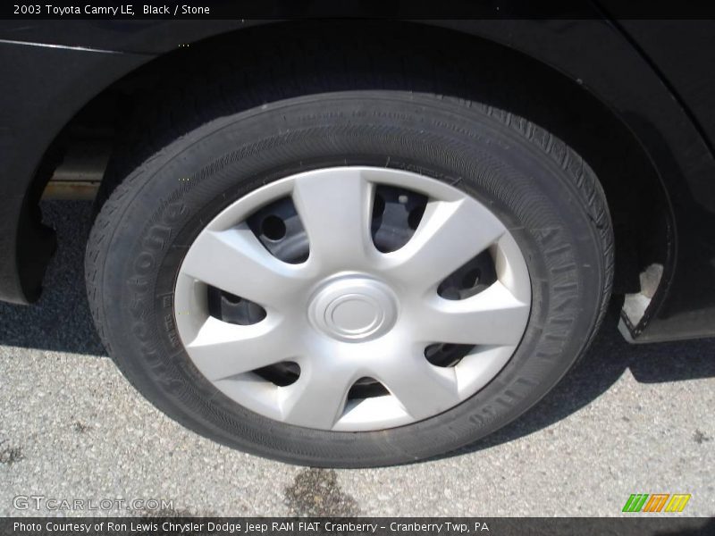 Black / Stone 2003 Toyota Camry LE