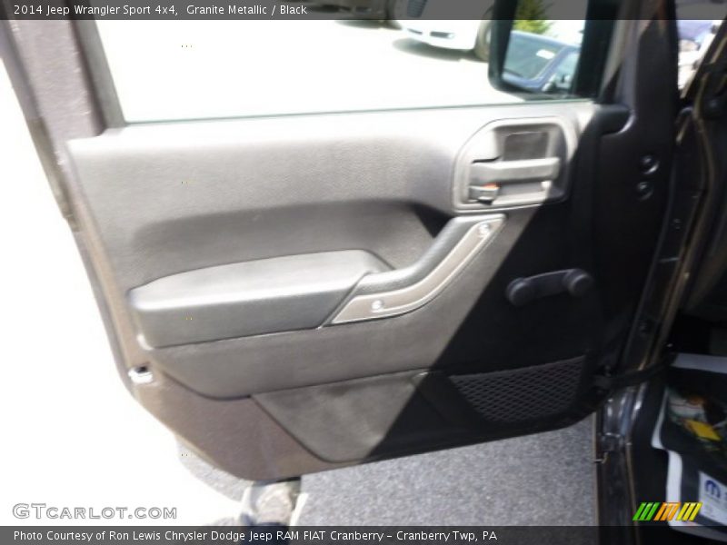 Granite Metallic / Black 2014 Jeep Wrangler Sport 4x4