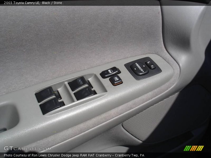 Black / Stone 2003 Toyota Camry LE