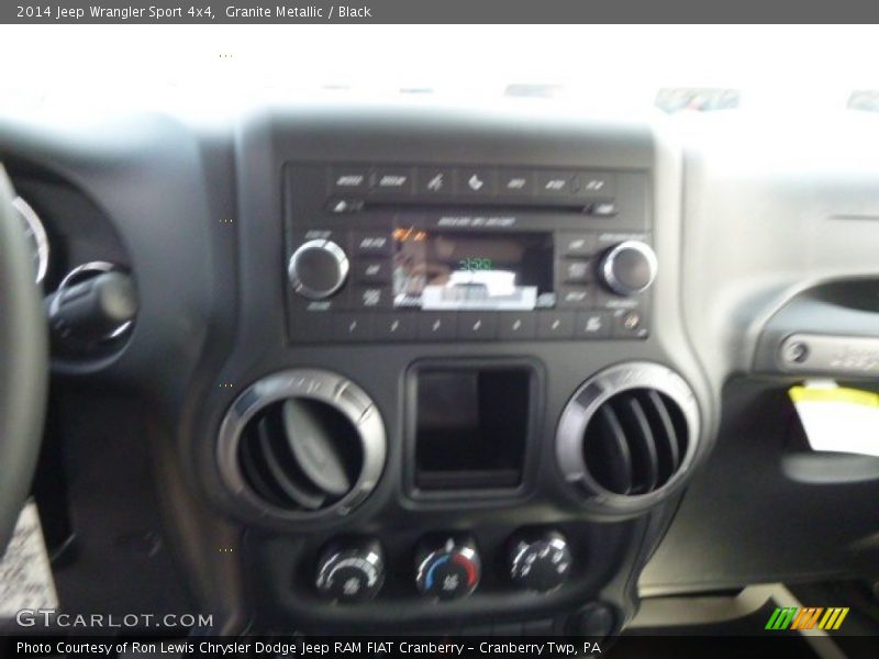 Granite Metallic / Black 2014 Jeep Wrangler Sport 4x4