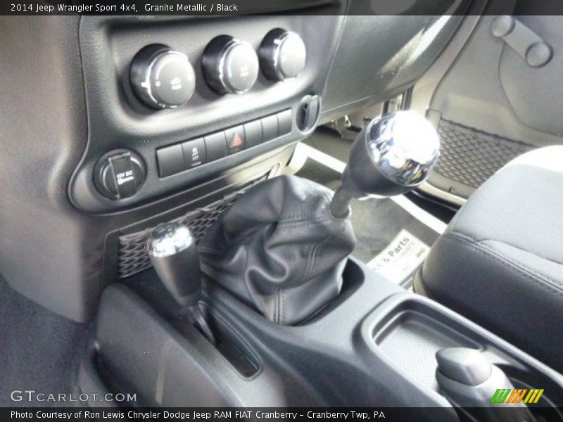 Granite Metallic / Black 2014 Jeep Wrangler Sport 4x4