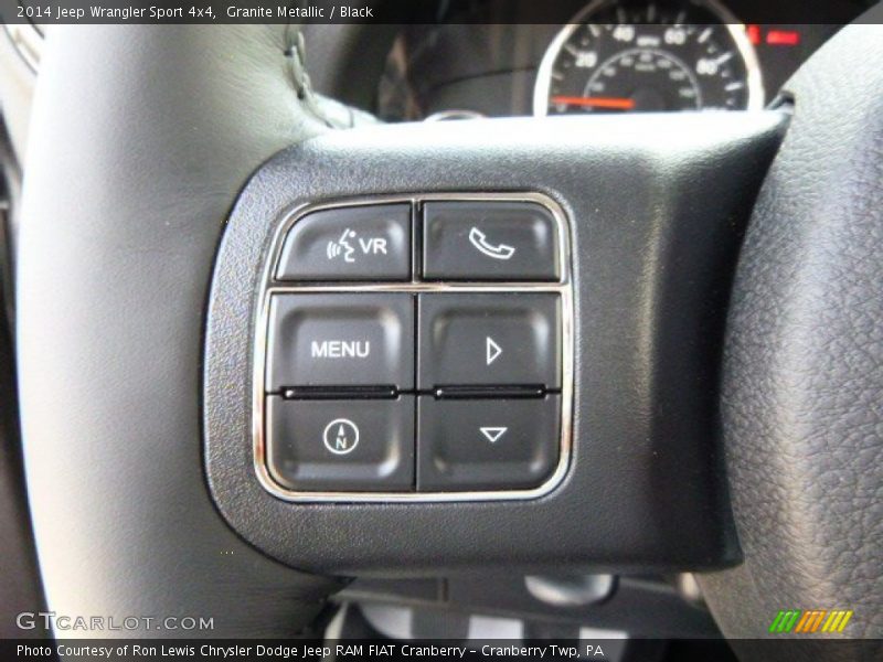 Granite Metallic / Black 2014 Jeep Wrangler Sport 4x4