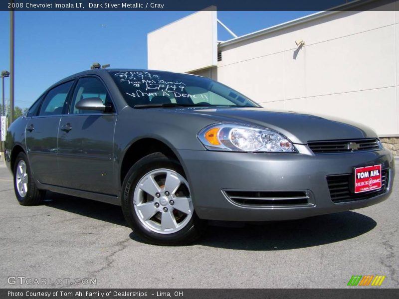 Dark Silver Metallic / Gray 2008 Chevrolet Impala LT