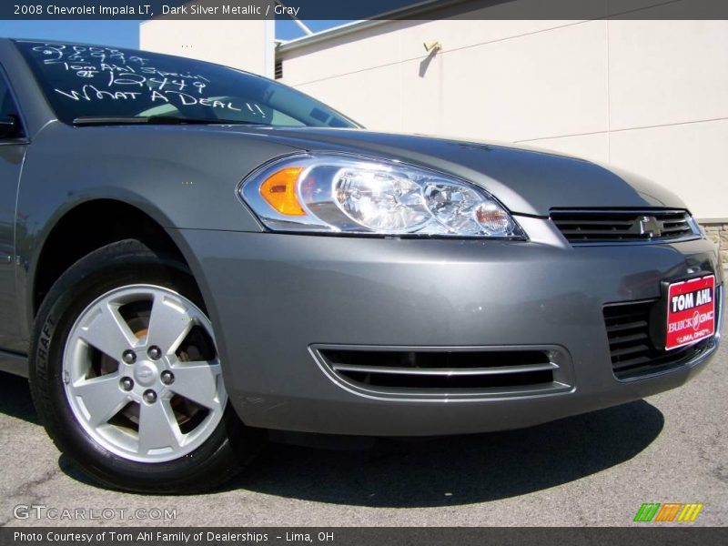 Dark Silver Metallic / Gray 2008 Chevrolet Impala LT