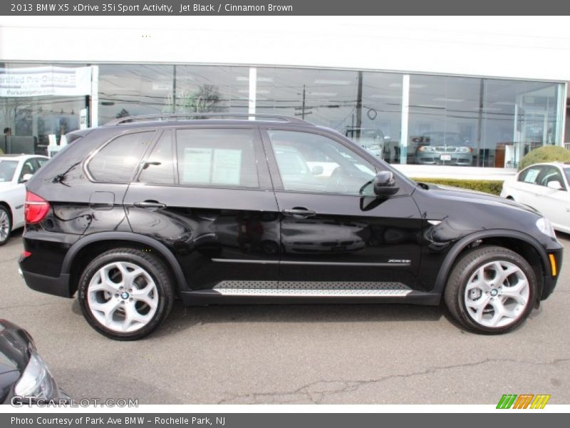 Jet Black / Cinnamon Brown 2013 BMW X5 xDrive 35i Sport Activity