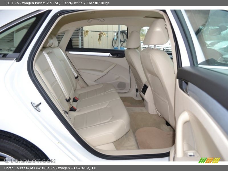 Candy White / Cornsilk Beige 2013 Volkswagen Passat 2.5L SE