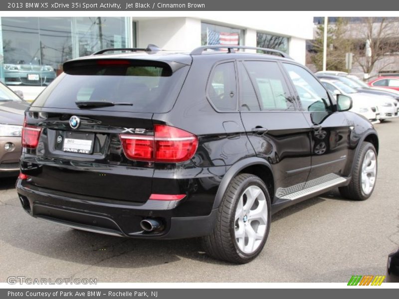 Jet Black / Cinnamon Brown 2013 BMW X5 xDrive 35i Sport Activity