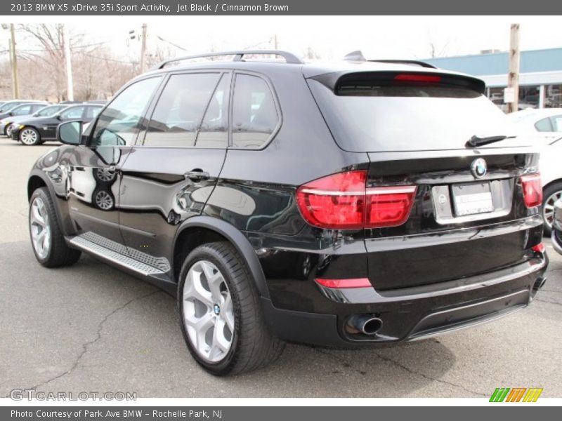 Jet Black / Cinnamon Brown 2013 BMW X5 xDrive 35i Sport Activity