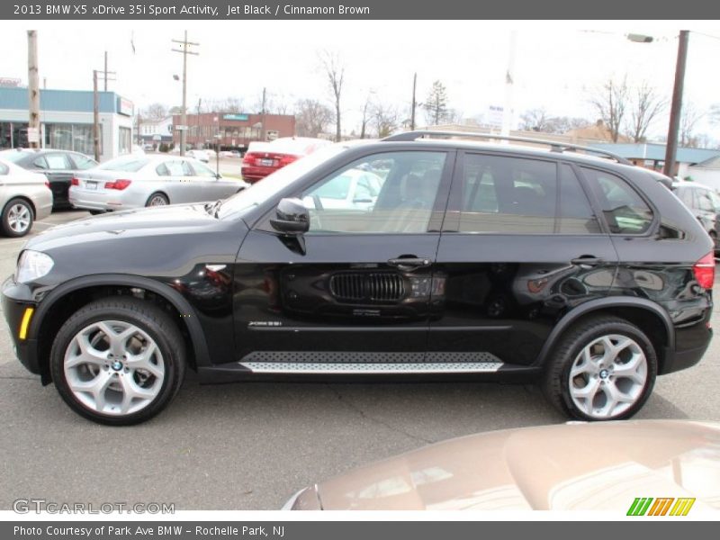 Jet Black / Cinnamon Brown 2013 BMW X5 xDrive 35i Sport Activity