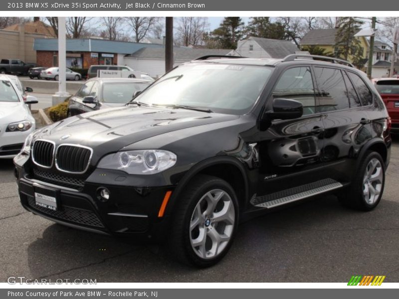 Jet Black / Cinnamon Brown 2013 BMW X5 xDrive 35i Sport Activity