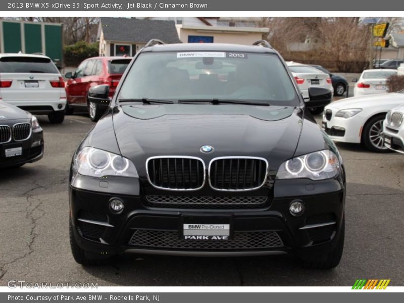 Jet Black / Cinnamon Brown 2013 BMW X5 xDrive 35i Sport Activity