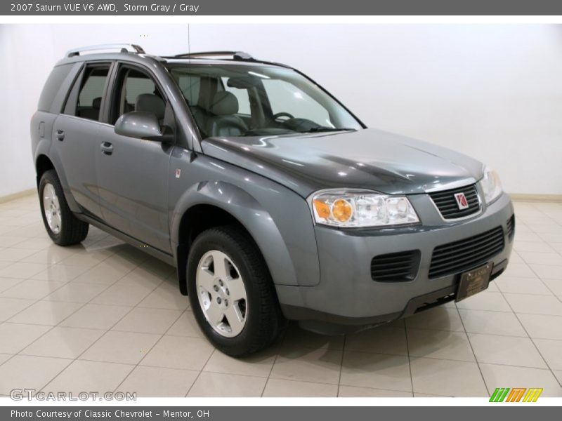 Storm Gray / Gray 2007 Saturn VUE V6 AWD