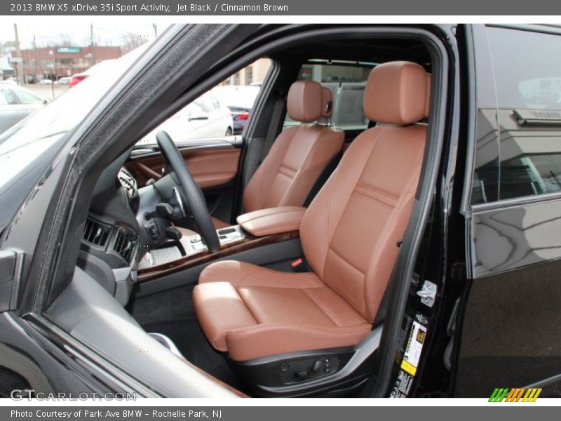 Jet Black / Cinnamon Brown 2013 BMW X5 xDrive 35i Sport Activity