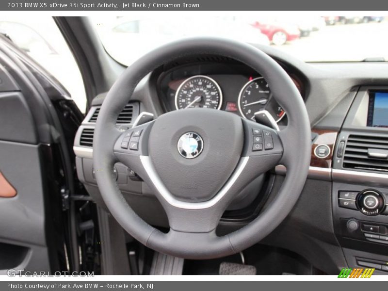 Jet Black / Cinnamon Brown 2013 BMW X5 xDrive 35i Sport Activity