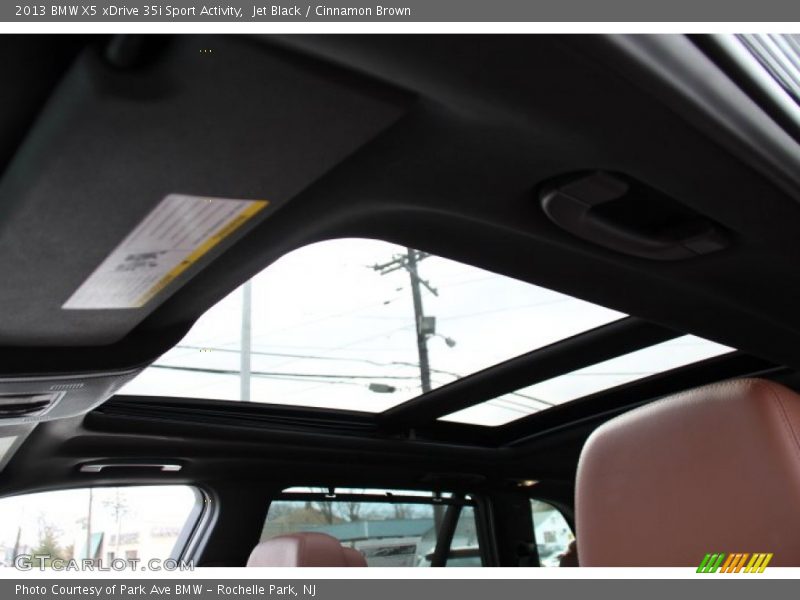 Jet Black / Cinnamon Brown 2013 BMW X5 xDrive 35i Sport Activity