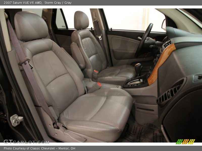 Storm Gray / Gray 2007 Saturn VUE V6 AWD