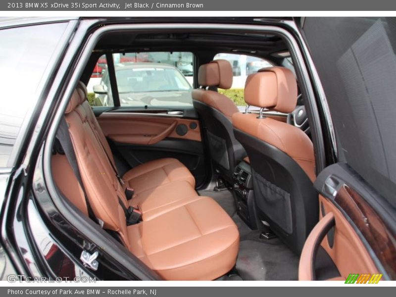 Jet Black / Cinnamon Brown 2013 BMW X5 xDrive 35i Sport Activity