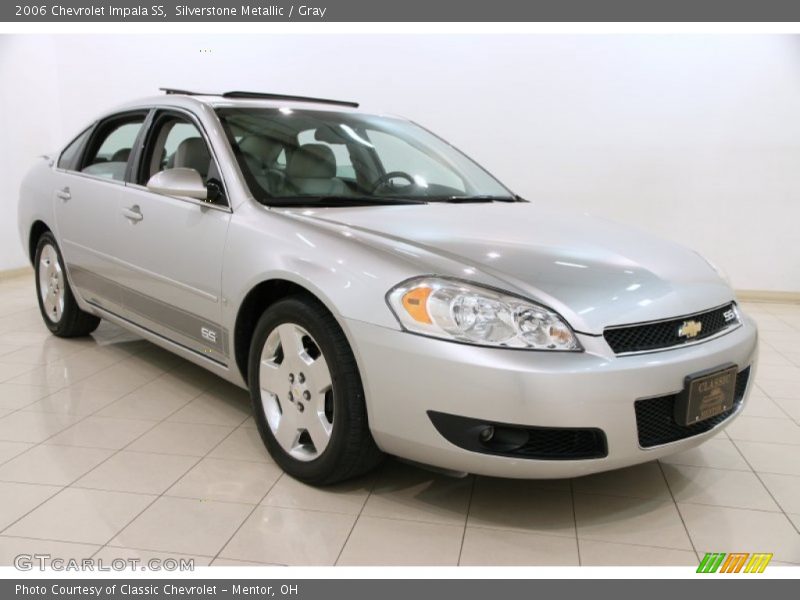 Silverstone Metallic / Gray 2006 Chevrolet Impala SS