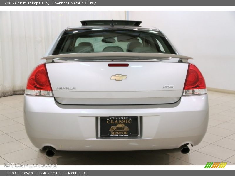 Silverstone Metallic / Gray 2006 Chevrolet Impala SS