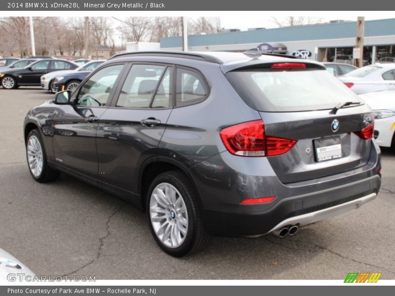 Mineral Grey Metallic / Black 2014 BMW X1 xDrive28i