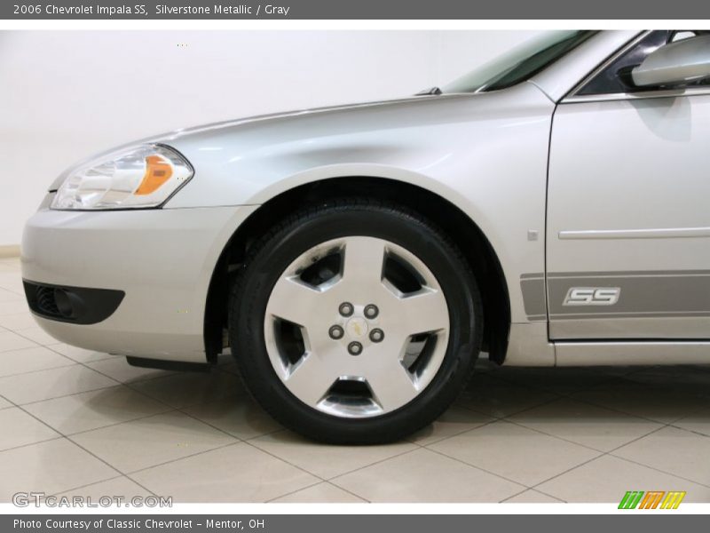 Silverstone Metallic / Gray 2006 Chevrolet Impala SS