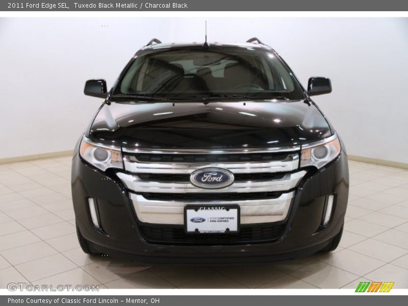 Tuxedo Black Metallic / Charcoal Black 2011 Ford Edge SEL