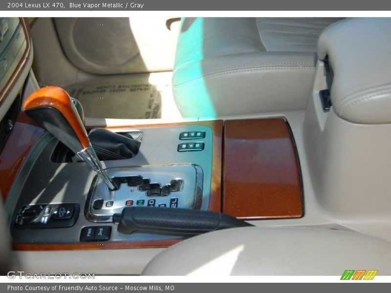 Blue Vapor Metallic / Gray 2004 Lexus LX 470