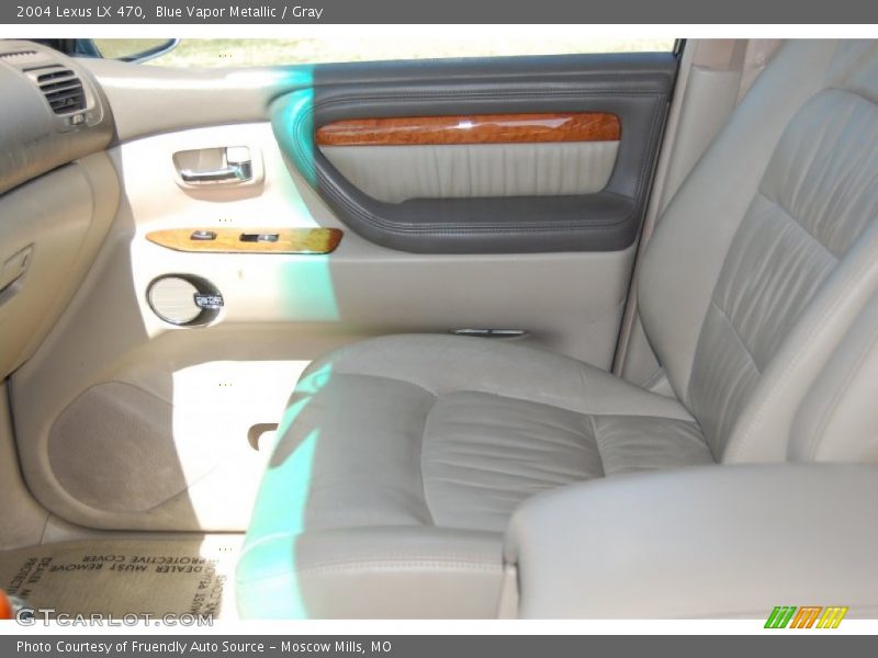 Blue Vapor Metallic / Gray 2004 Lexus LX 470