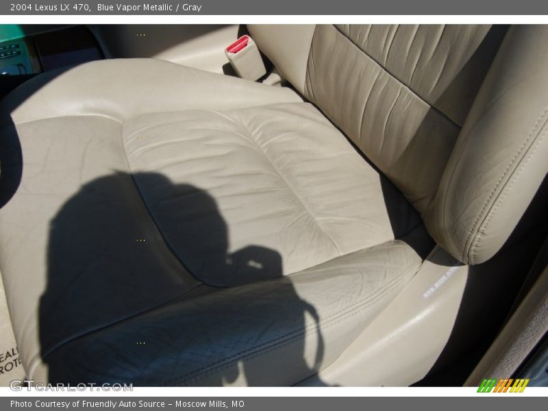 Blue Vapor Metallic / Gray 2004 Lexus LX 470
