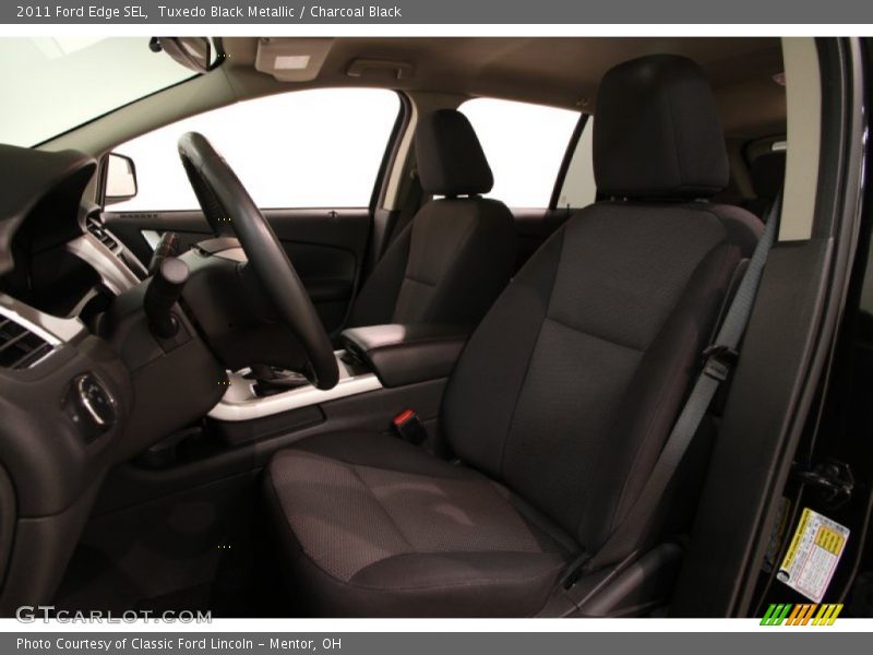 Tuxedo Black Metallic / Charcoal Black 2011 Ford Edge SEL