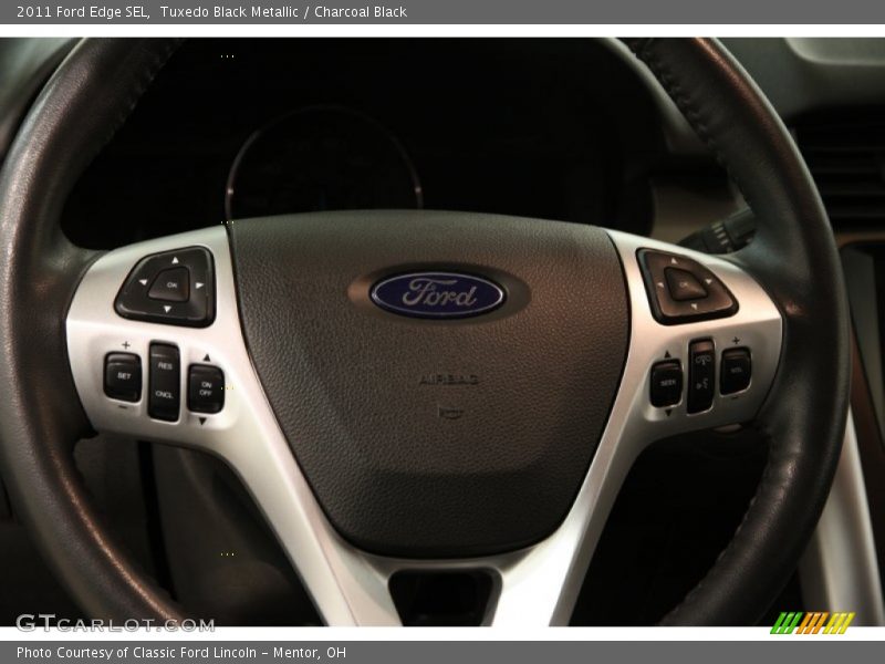 Tuxedo Black Metallic / Charcoal Black 2011 Ford Edge SEL