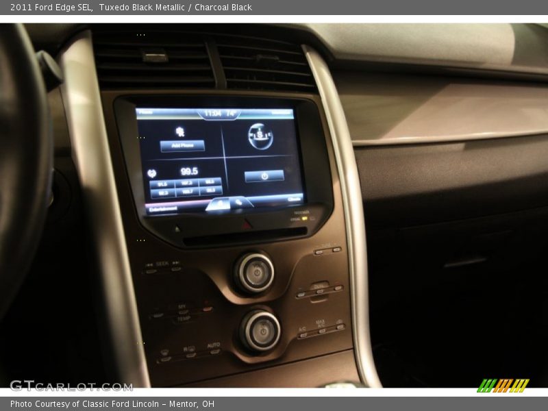 Tuxedo Black Metallic / Charcoal Black 2011 Ford Edge SEL