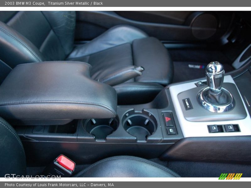 Titanium Silver Metallic / Black 2003 BMW M3 Coupe