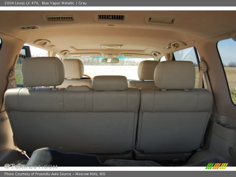 Blue Vapor Metallic / Gray 2004 Lexus LX 470