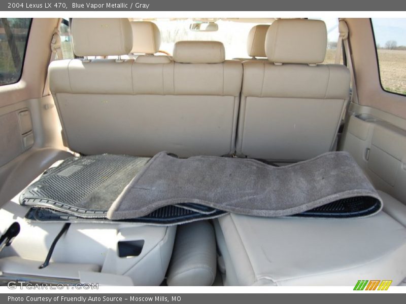 Blue Vapor Metallic / Gray 2004 Lexus LX 470