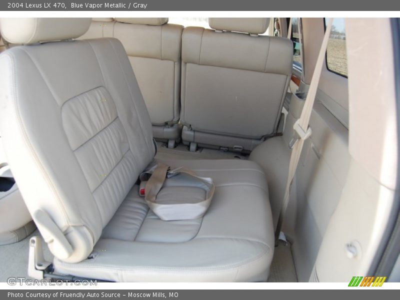 Blue Vapor Metallic / Gray 2004 Lexus LX 470