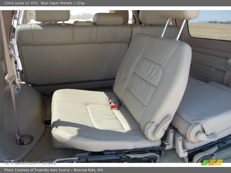 Blue Vapor Metallic / Gray 2004 Lexus LX 470