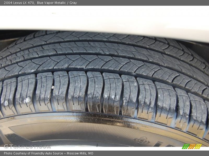Blue Vapor Metallic / Gray 2004 Lexus LX 470